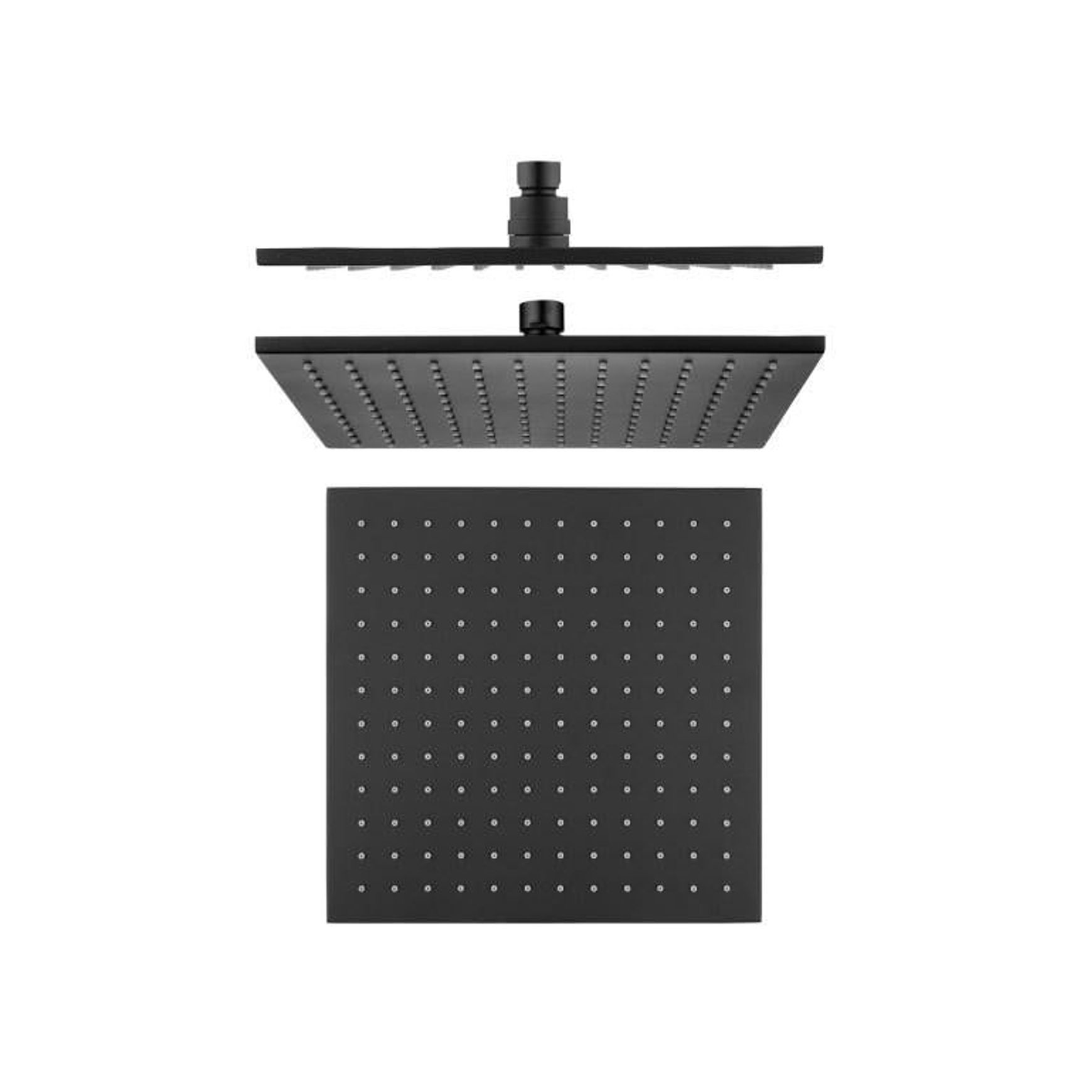 SQUARE RAIN HEADS RANGE - 5 COLOURS - 3 SIZES