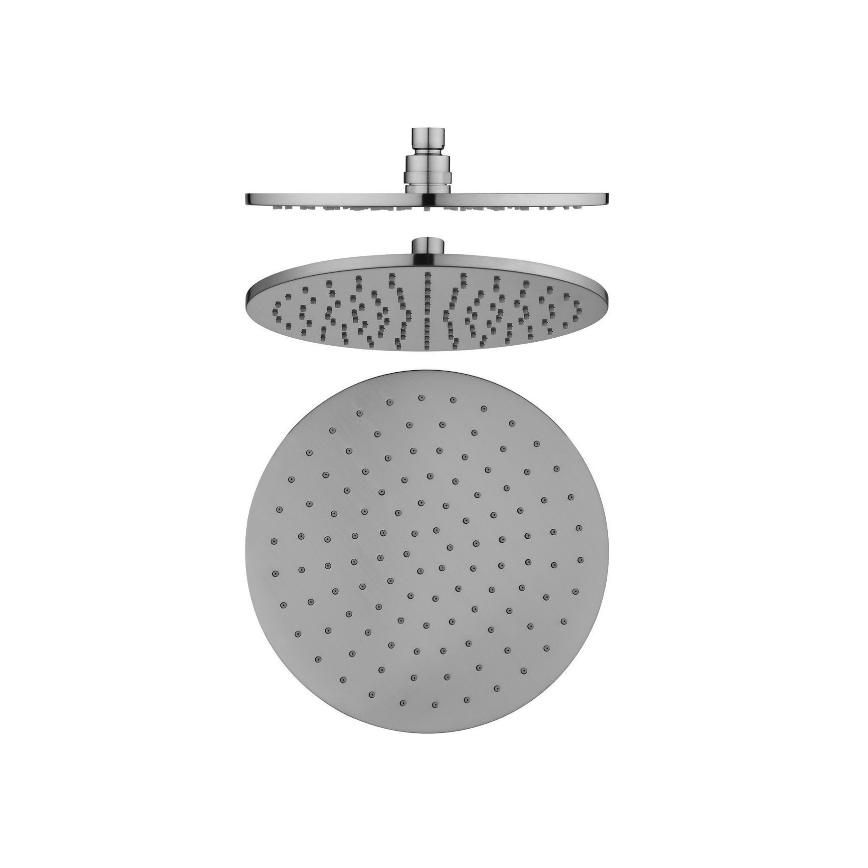 ROUND RAIN HEADS RANGE - 5 COLOURS - 3 SIZES