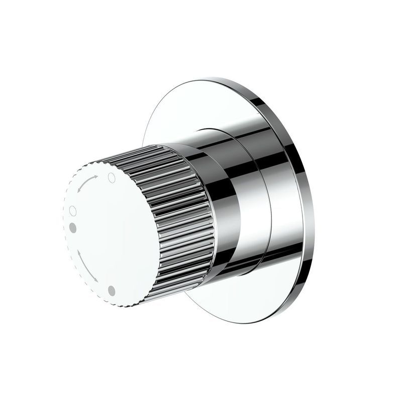 Nature Lineare Shower Diverter | Textured Handle