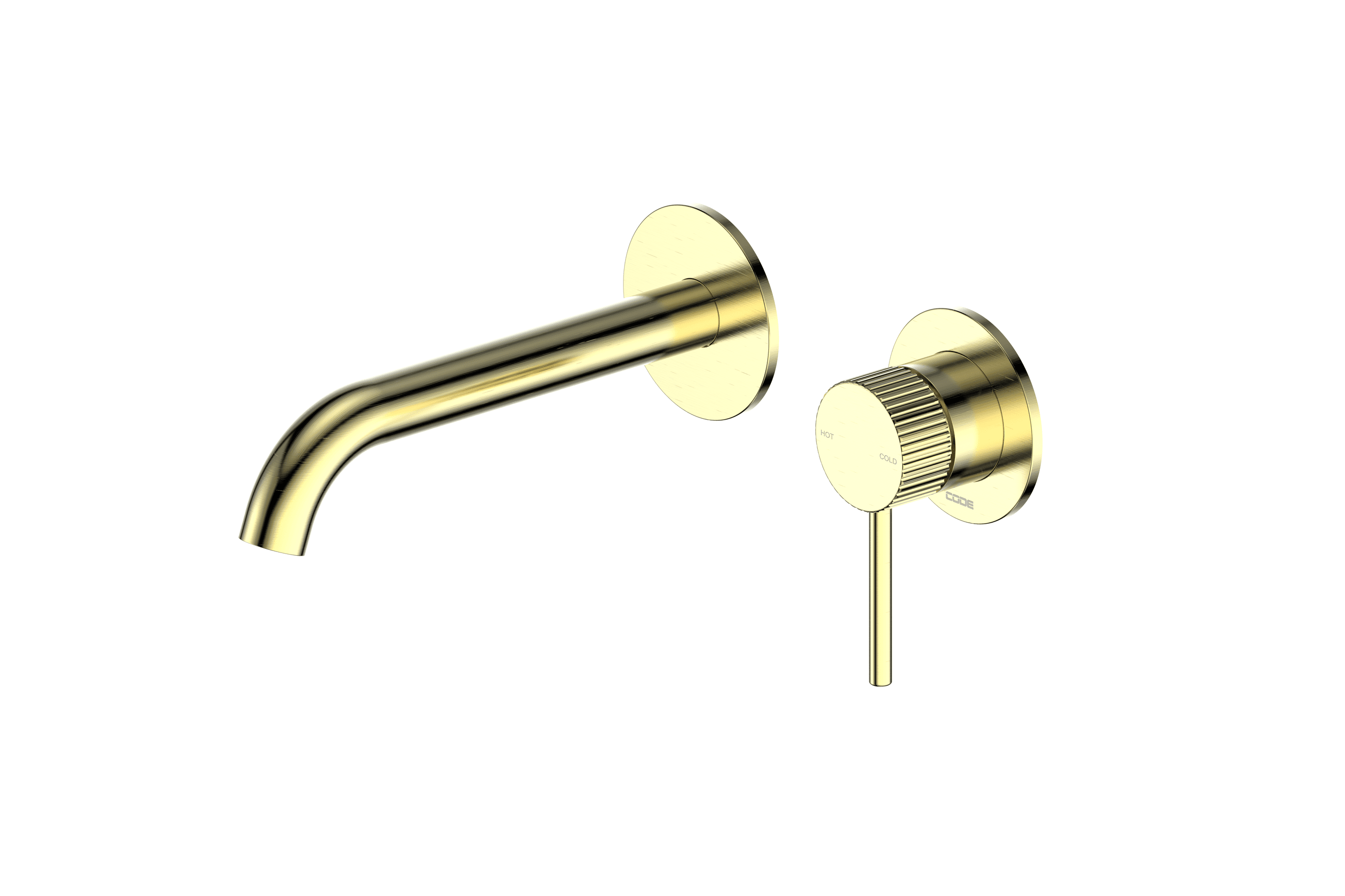 Nature Piper Wall & Basin Mixer | Textured Handle