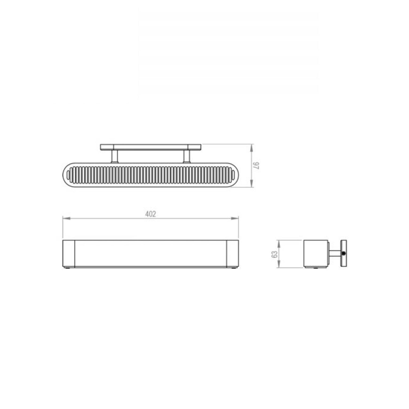 Colt Flush Wall Light