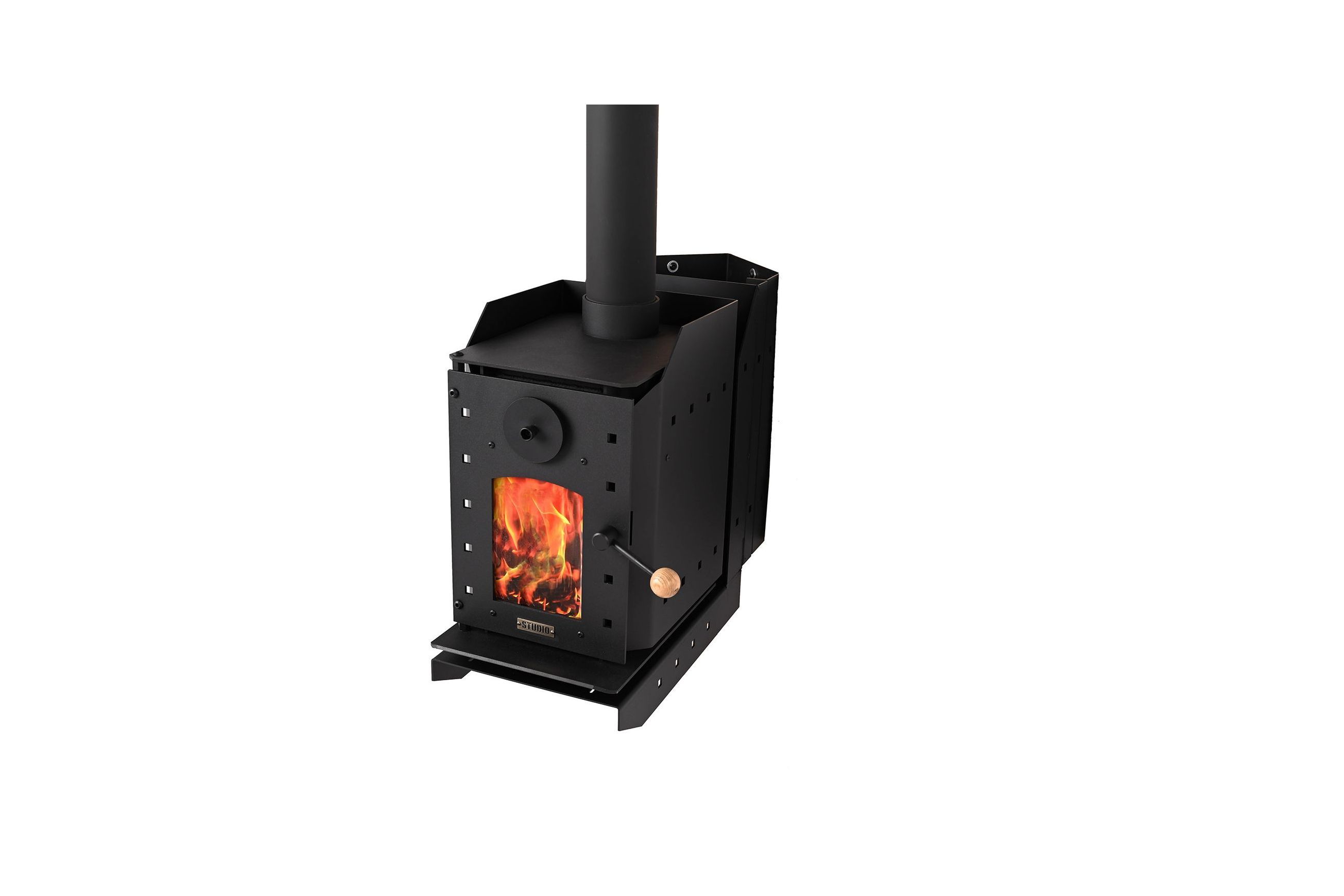Warmington | Studio Compact - Log Box Fireplace
