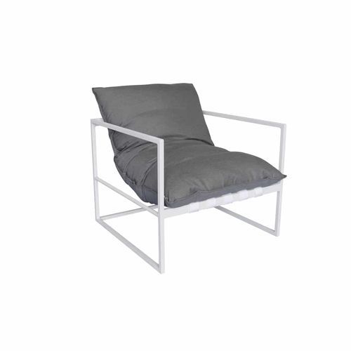 Coral Chair White/Charcoal