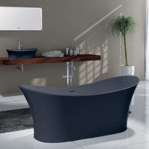 Pietra Bianca Crown Freestanding Stone Bath