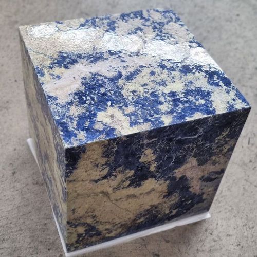 Cube Side Table - Royal Blue Marble | Natural Stone Co.