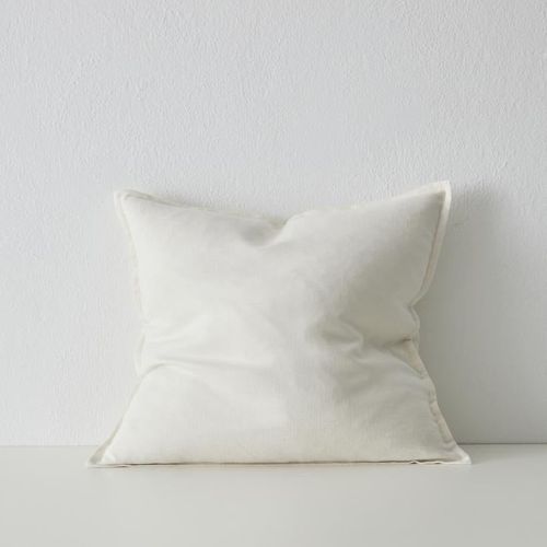 Weave Home Fiore Cushion - Salt | Square and Lumbar