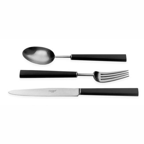 Ebony Matt 58 Piece Cutlery Set