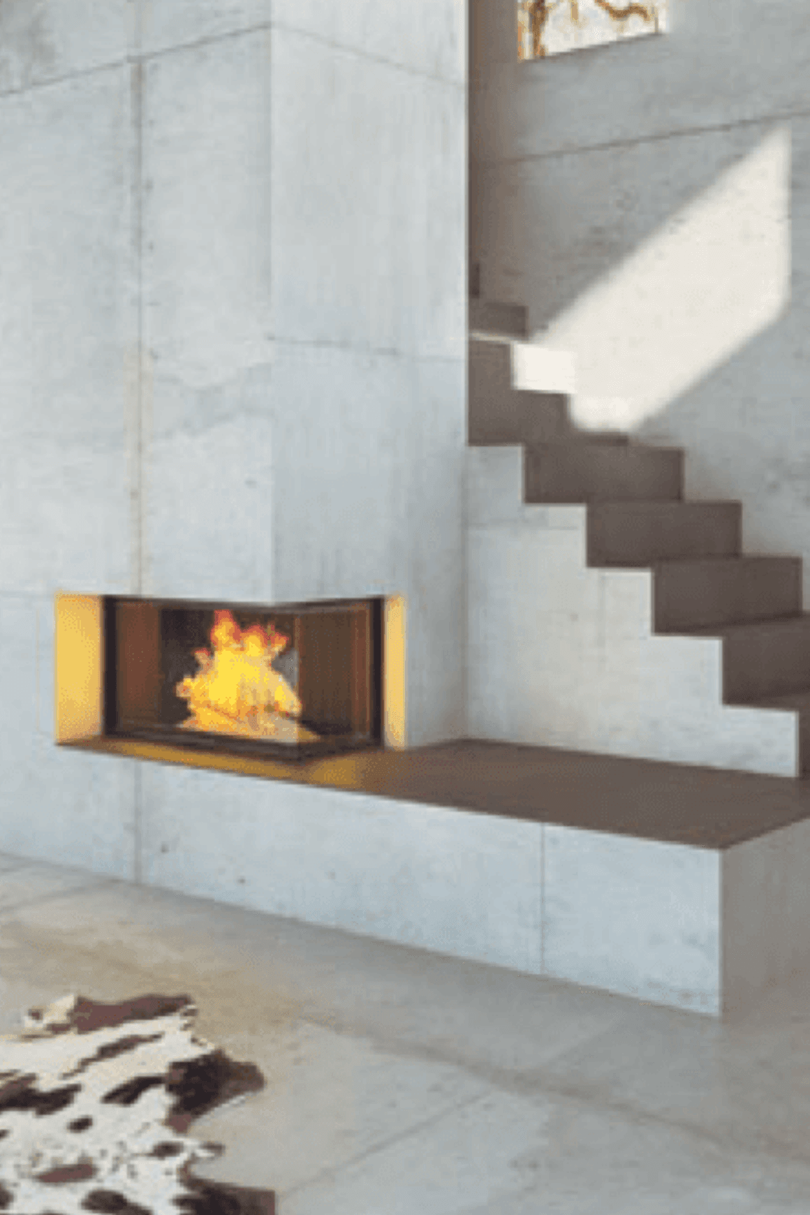 Cheminee Chazelles D100VAD Designer Wood Fireplace