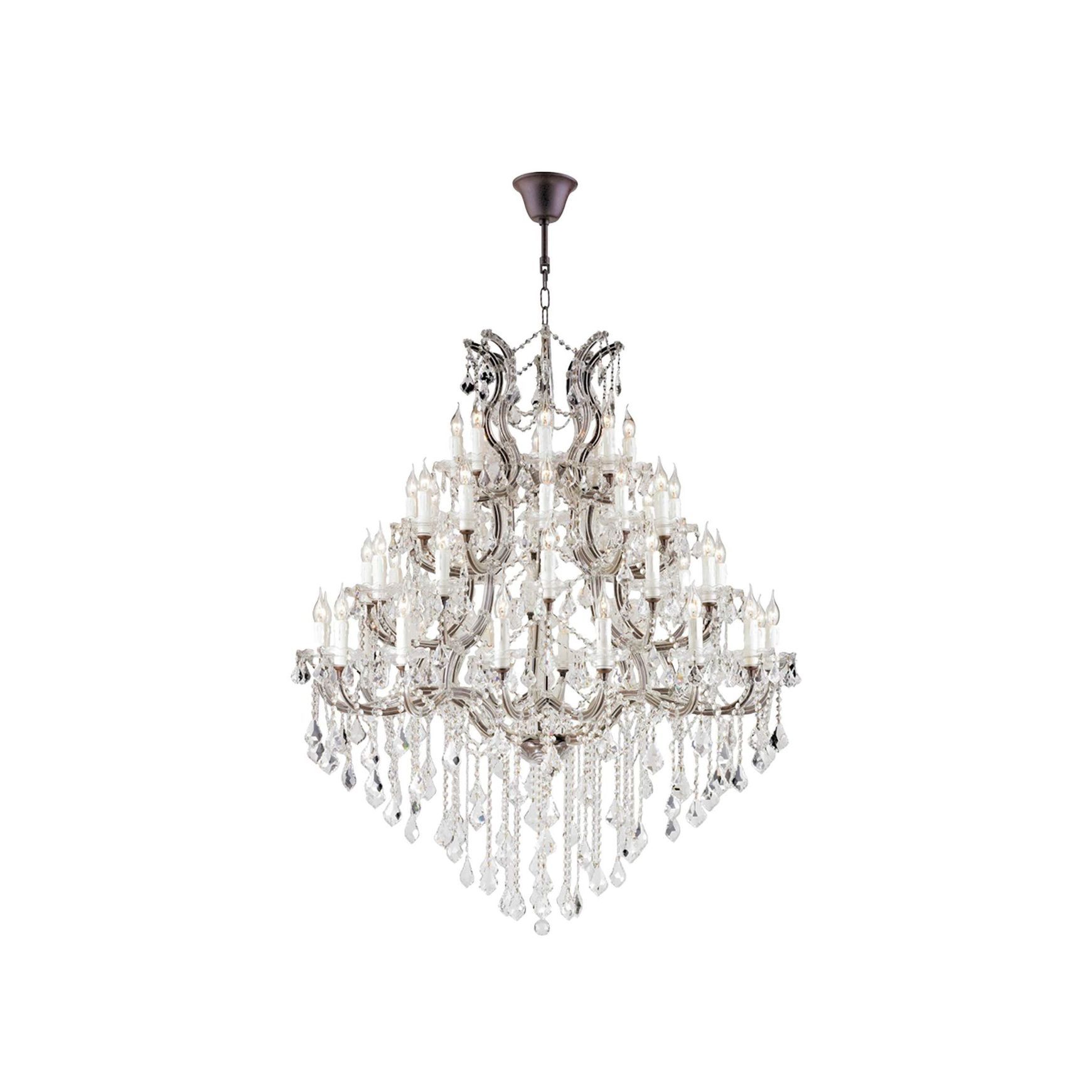Maria Theresa Crystal Chandelier Grande 48 Light - Rust
