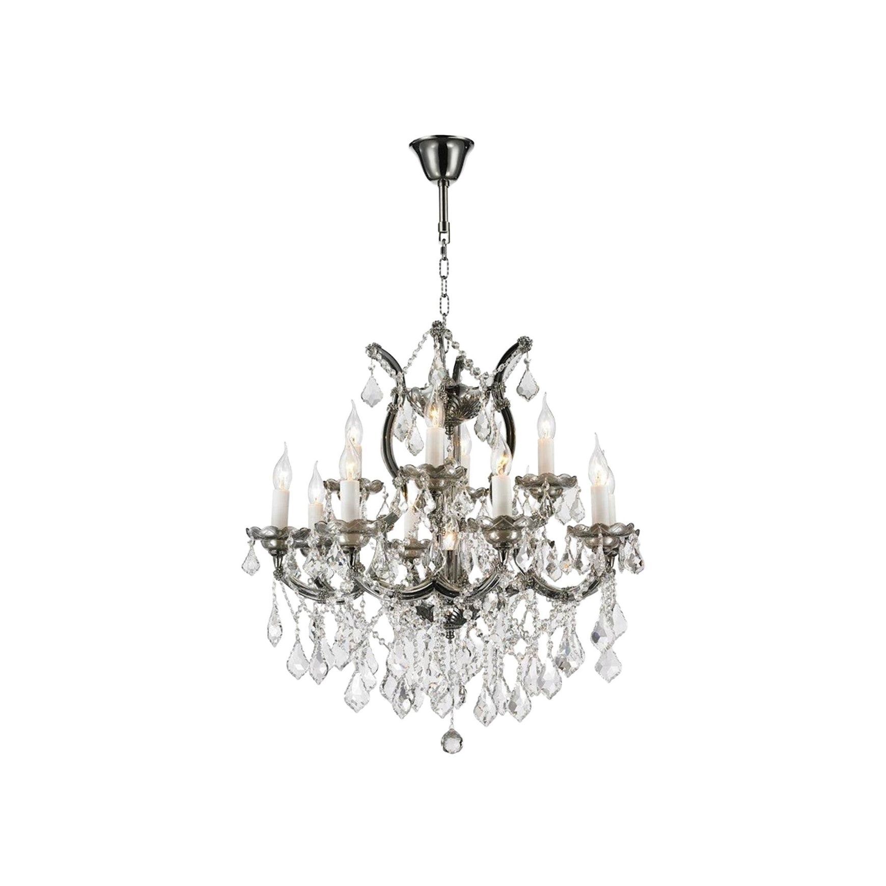 Maria Theresa Crystal Chandelier Grande 13 Light - Smoke