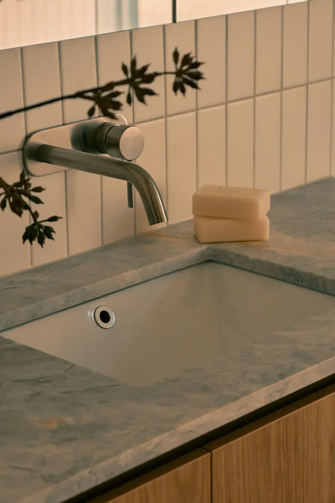 Desert Silver Marble Benchtop