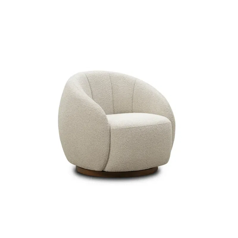 Lark Swivel Armchair - Copenhagen Grey