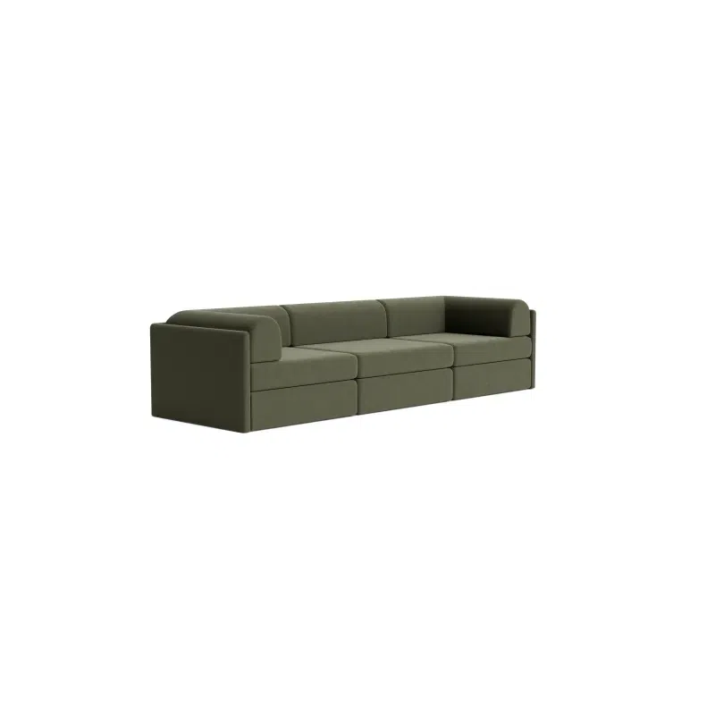 Addy 4 Seater Sofa - Eden Leaf