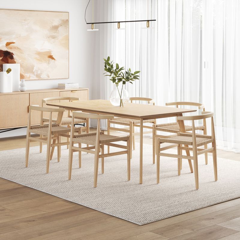 Bruno 180cm Dining Table | Natural Oak
