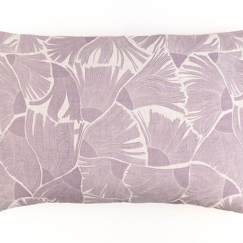 Linen Pillowcase - Gumflower in Lilac