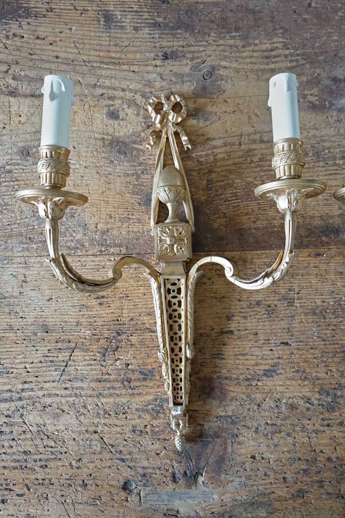 French Louis XVI Wall Sconces (Pair)