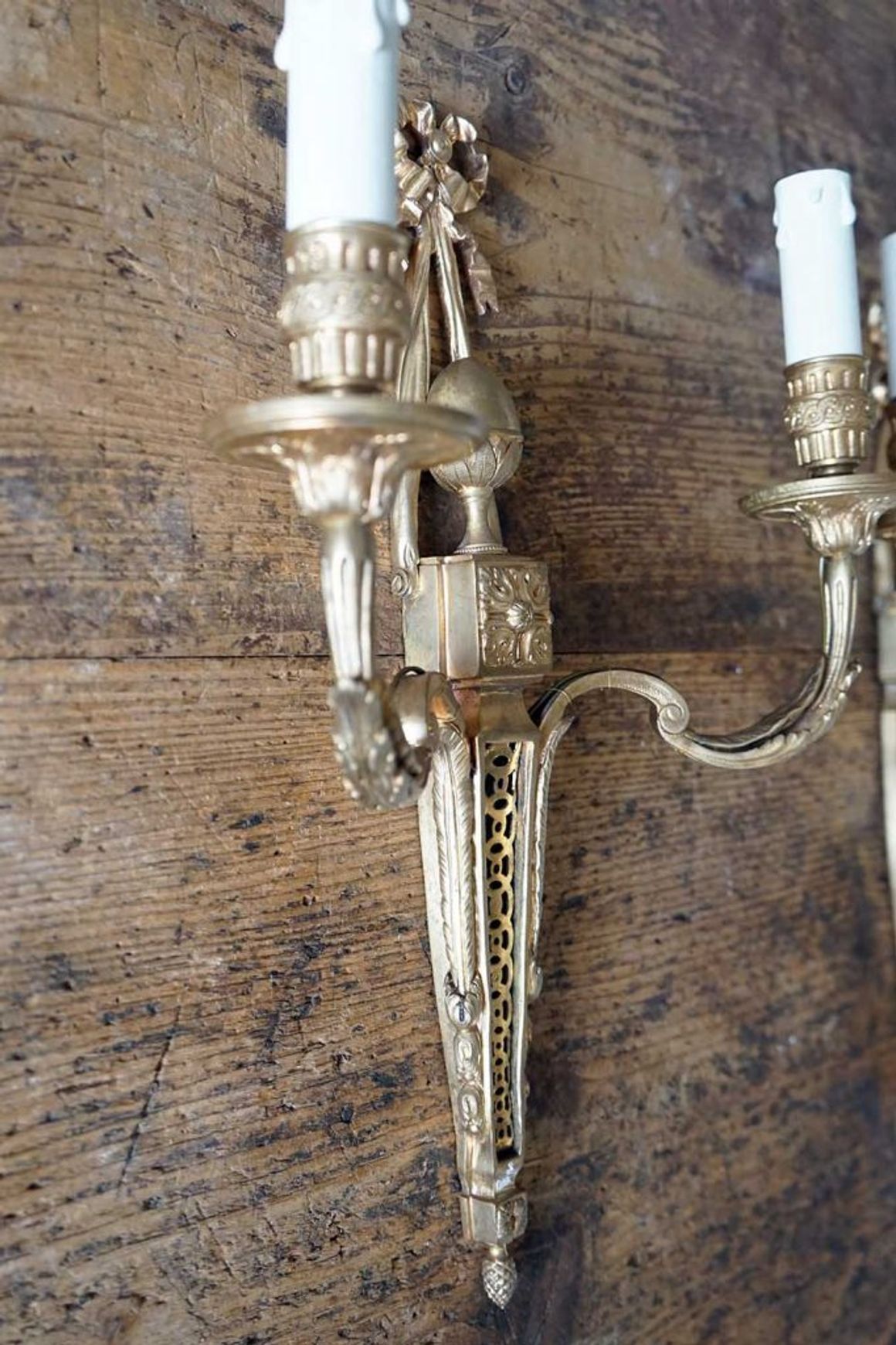 French Louis XVI Wall Sconces (Pair)
