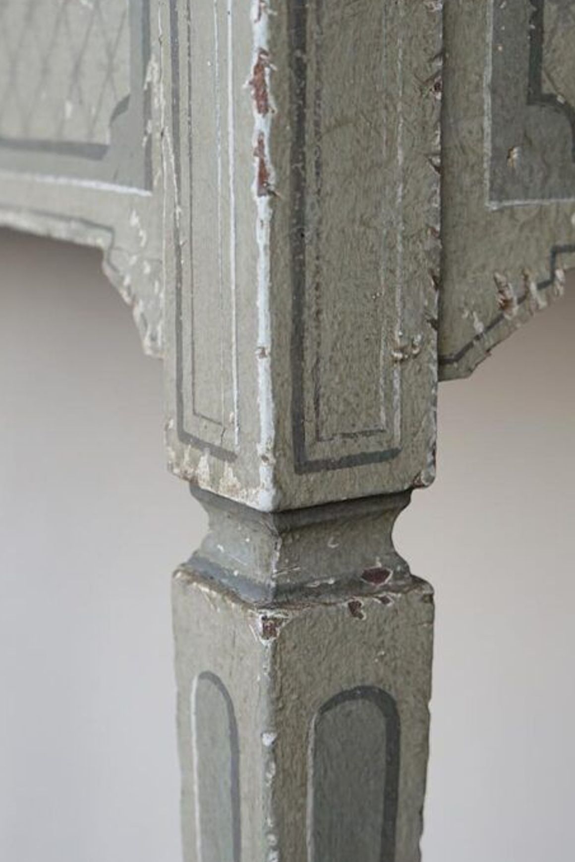 French Louis XVI Painted Desk