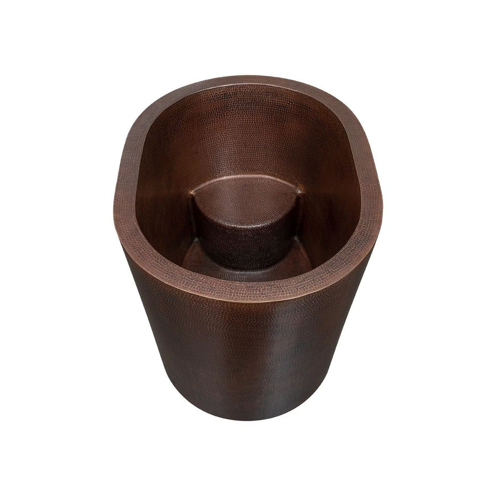 Dark Antique Copper Soak Tub 1219mm - CBSMR32 1219