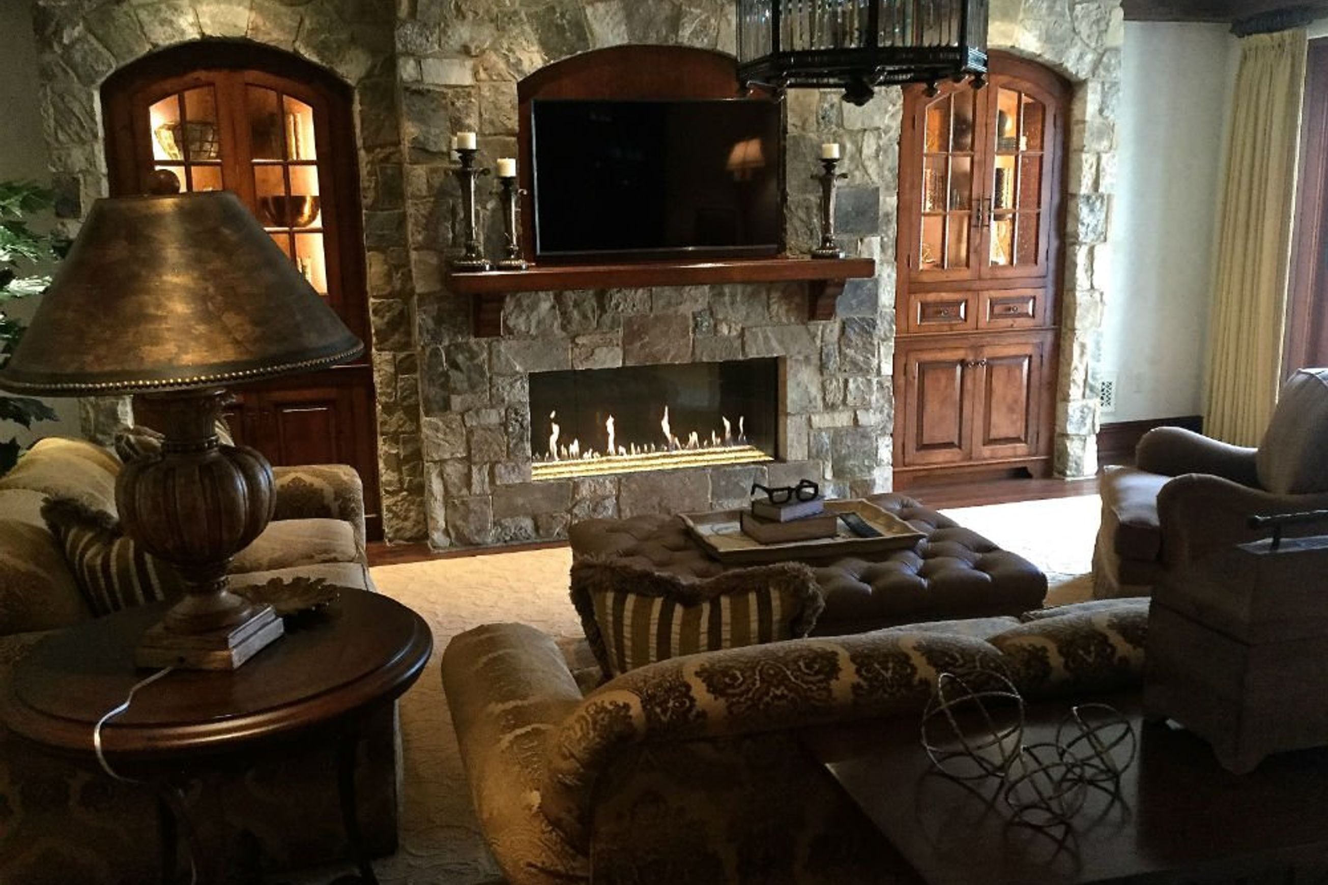 Davinci Single Sided Gas Fireplace