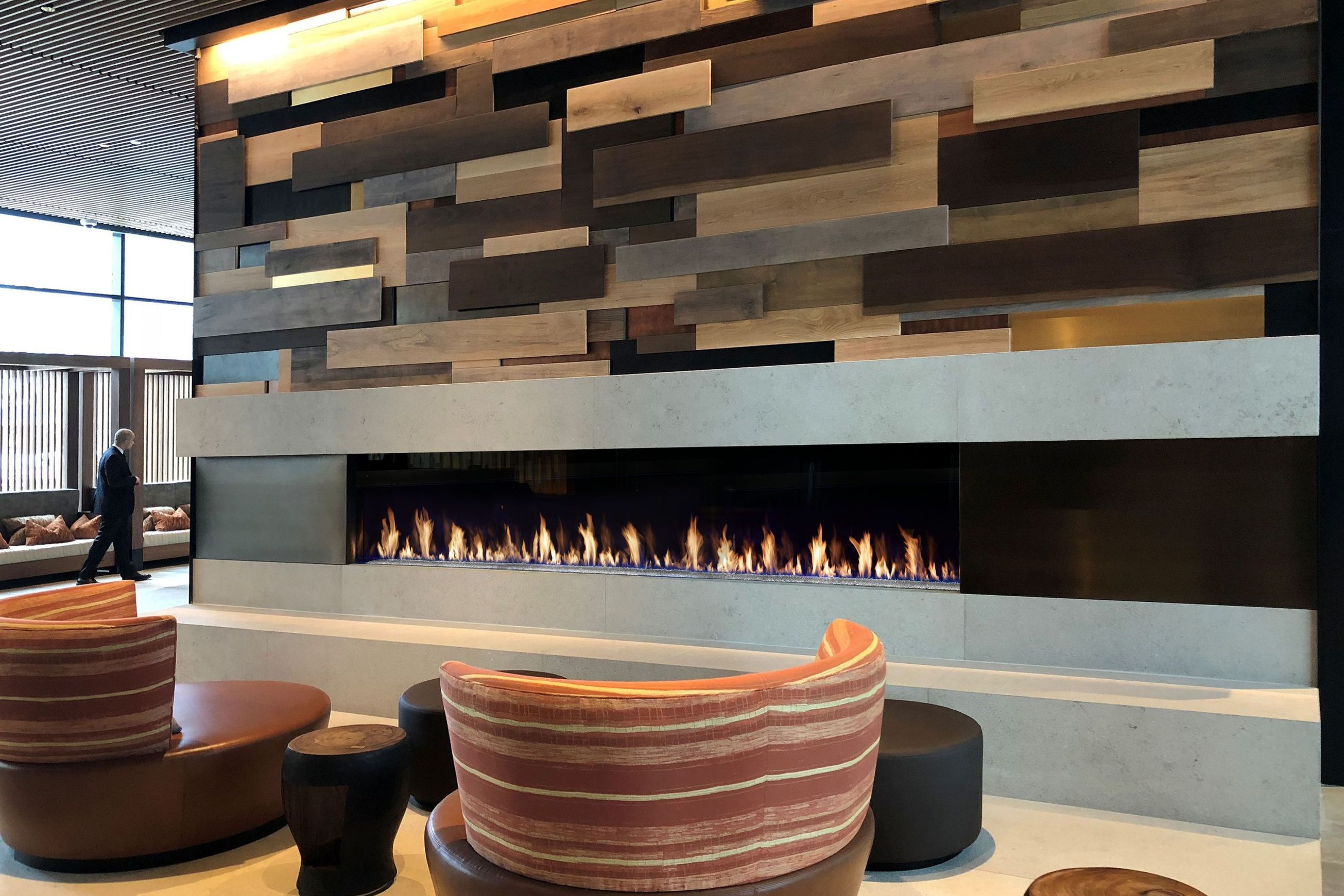 Davinci Single Sided Gas Fireplace