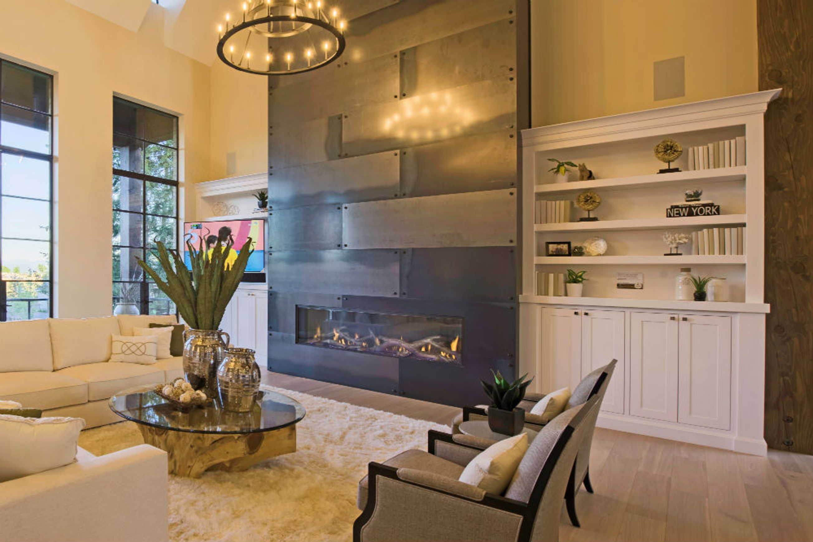 Davinci Single Sided Gas Fireplace