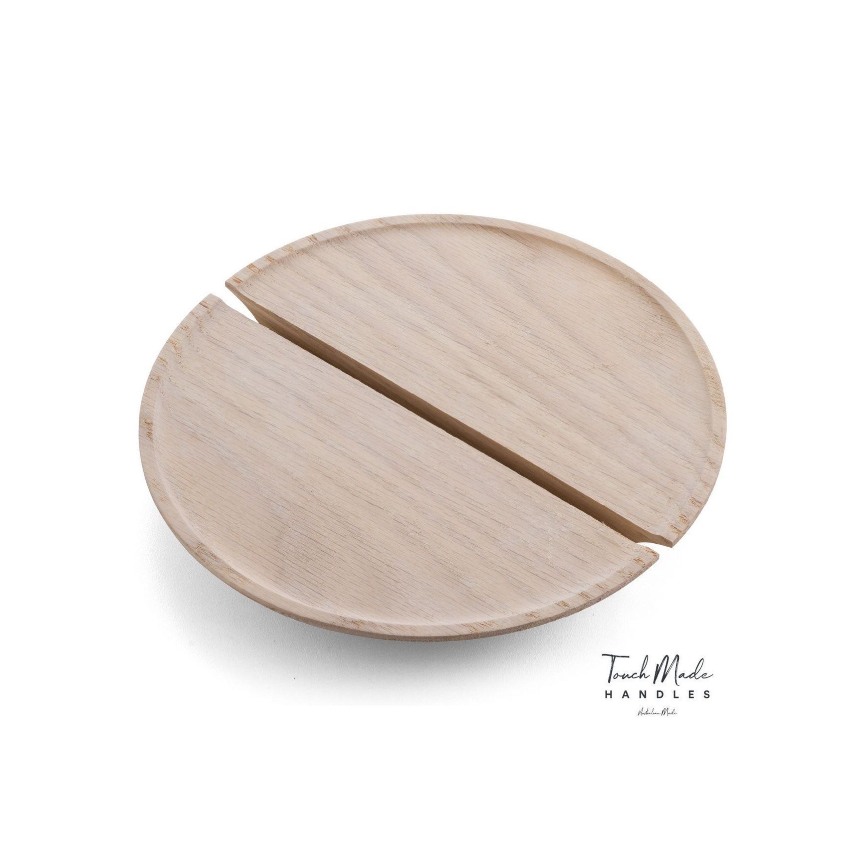 Timber Dished Semi Round Handles