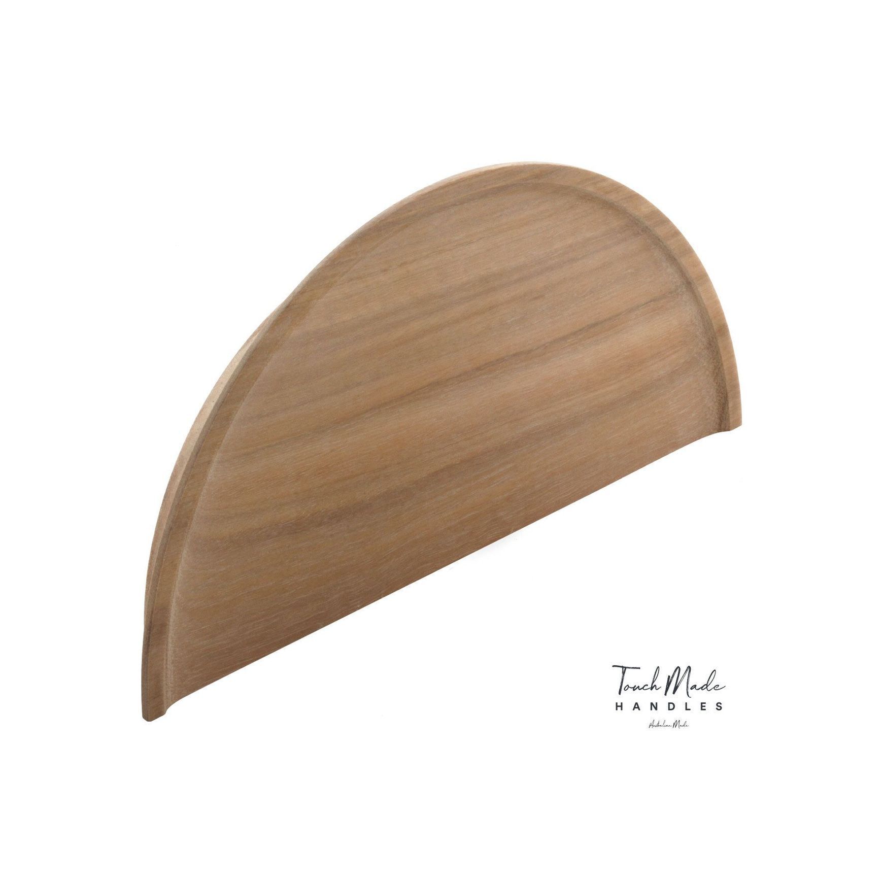 Timber Dished Semi Round Handles