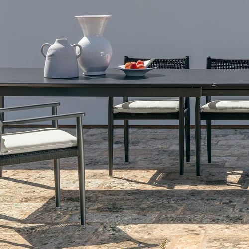 Dolcevita Alu Ext Dining Table