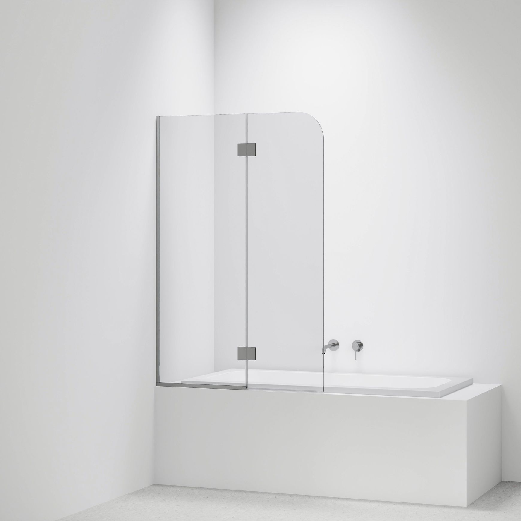 Code Super Clear Bath Screen Range | 550 + 450W