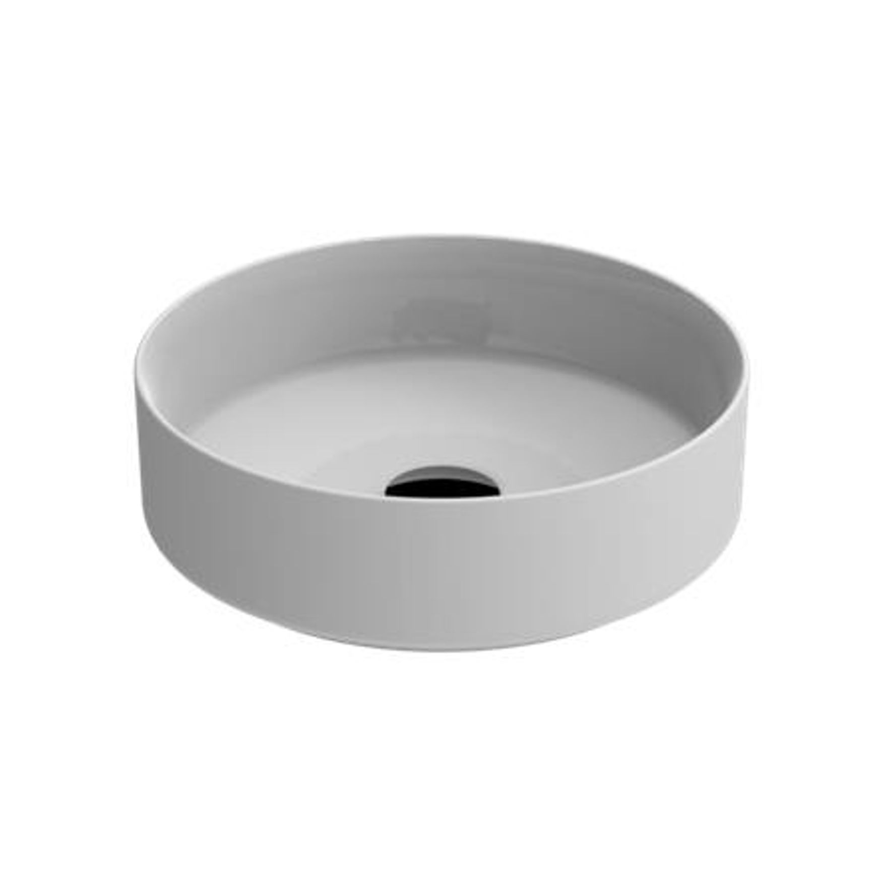 Evo 35 Round Vessel Basin White