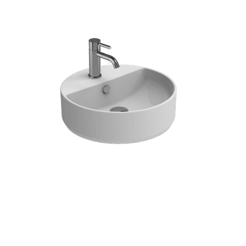 Evo 43 Round Vessel Basin With Taphole