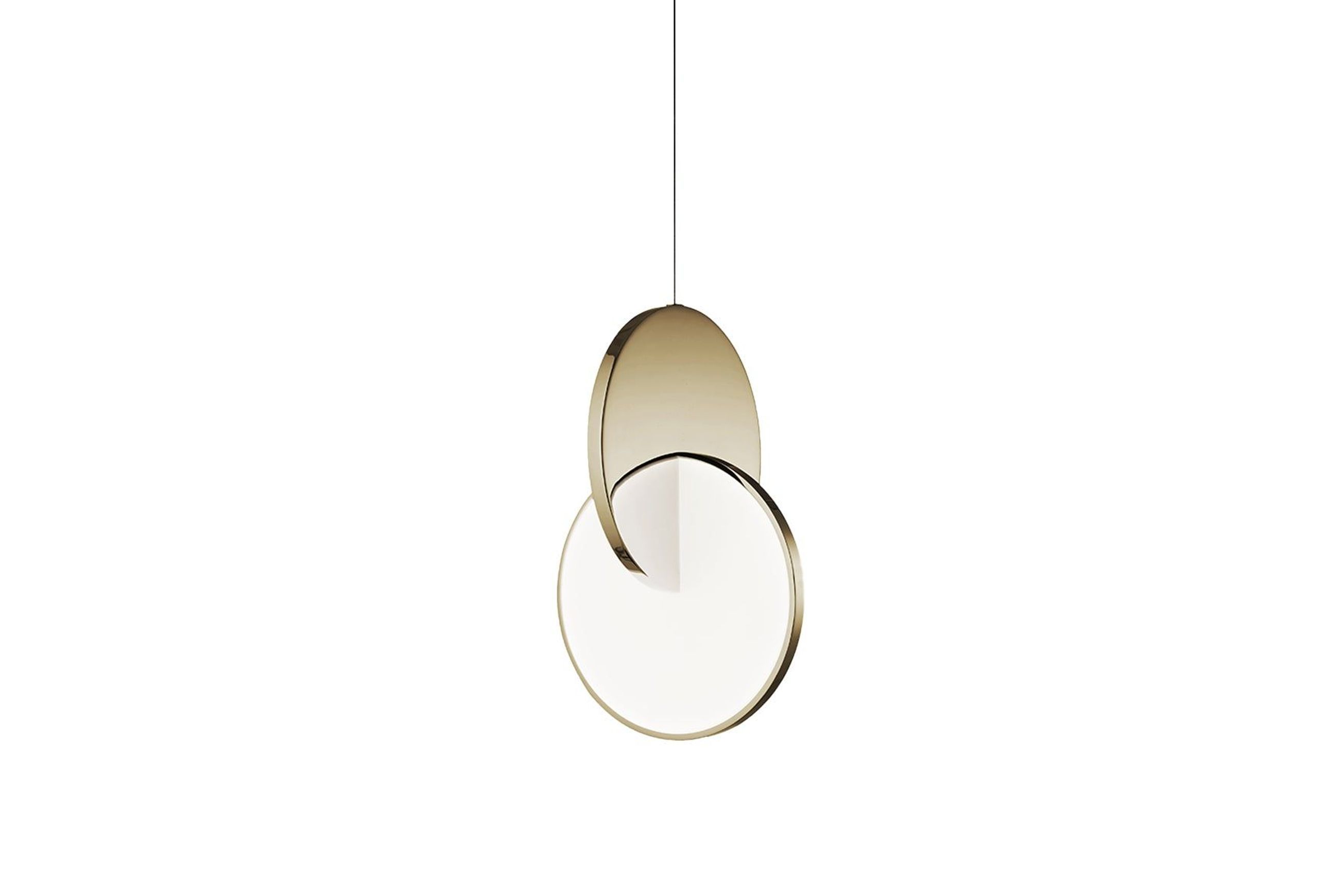 Eclipse Pendant Light - Polished Gold