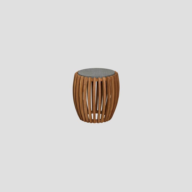 Egmont Teak Side Table - 43Cm