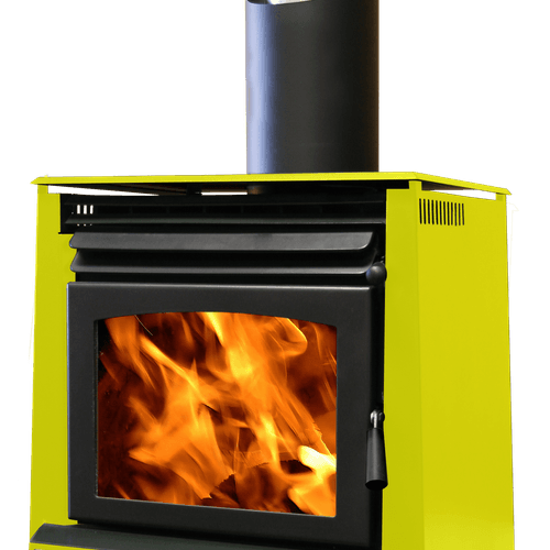 Ethos Phoenix Freestanding Wood Fireplace