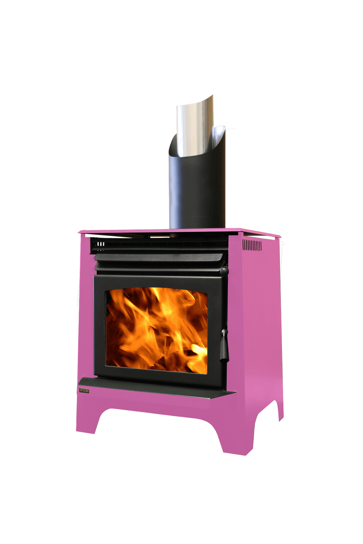 Ethos Phoenix Freestanding Wood Fireplace