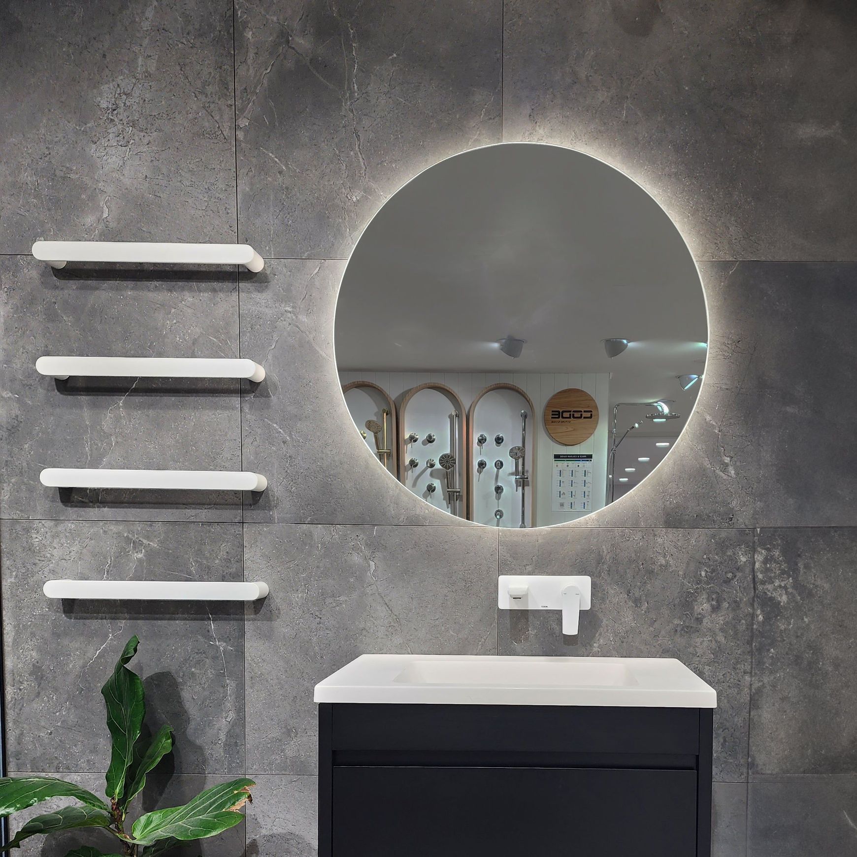Code Euro Round Led Mirror Range