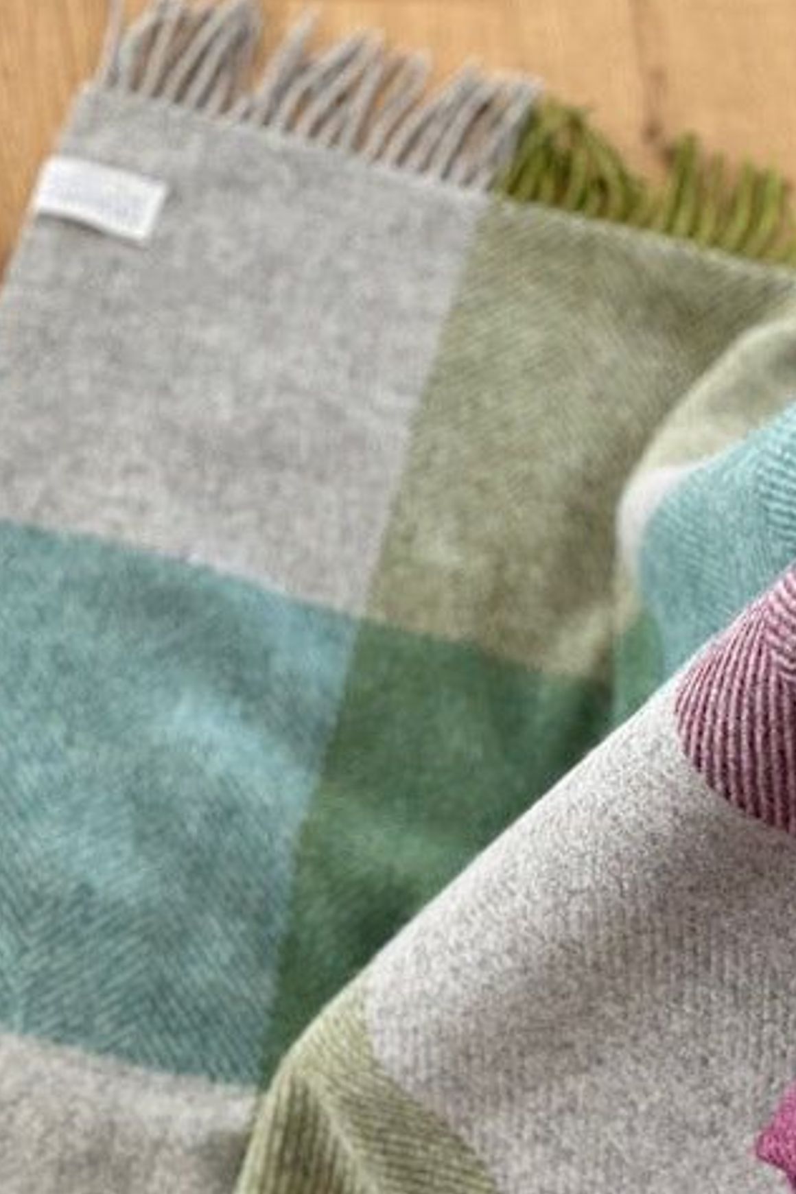 NZ Wool Throw - Harland Heather | 100% Pure Wool