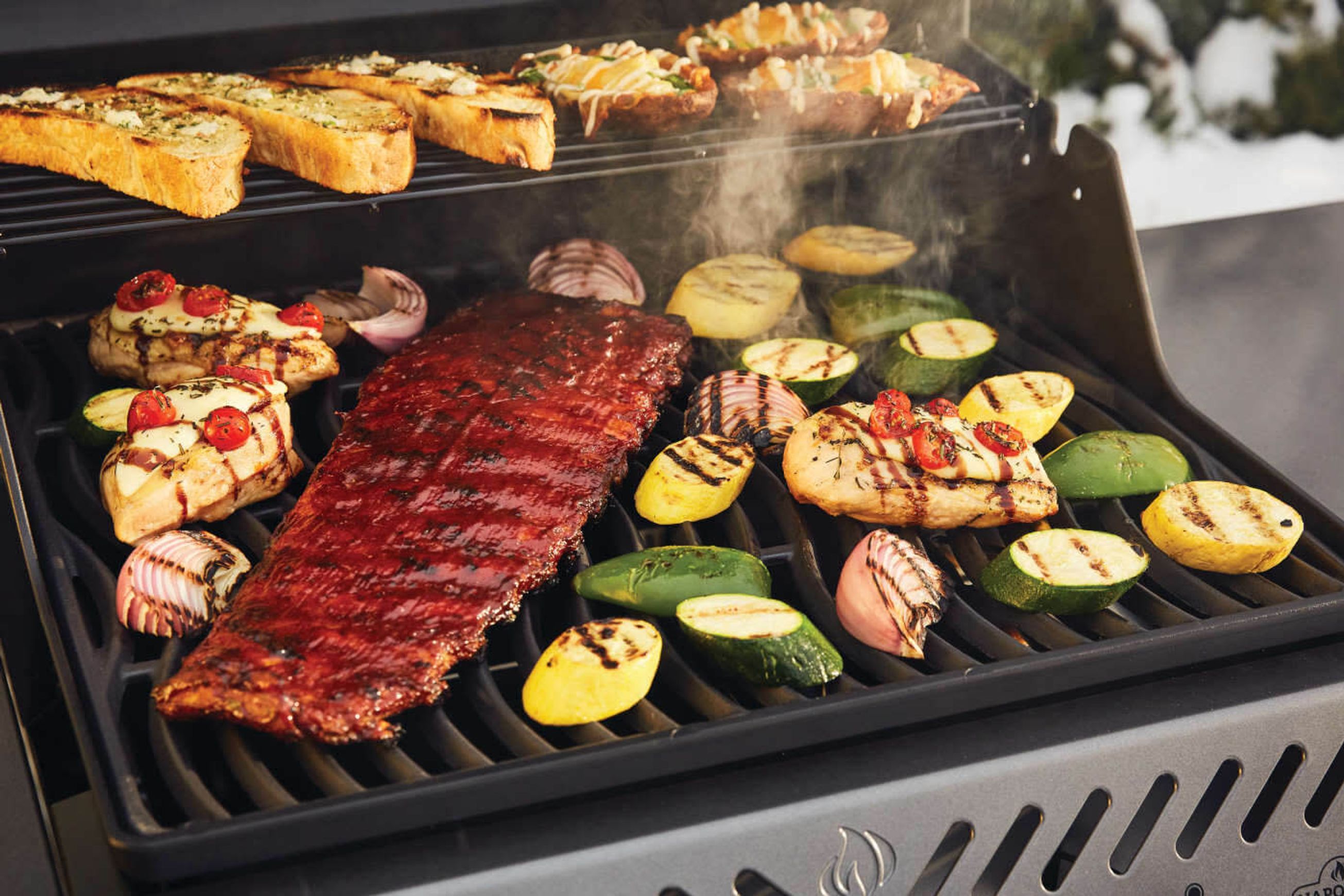 Freestyle 365 Propane Gas Grill, Graphite Grey