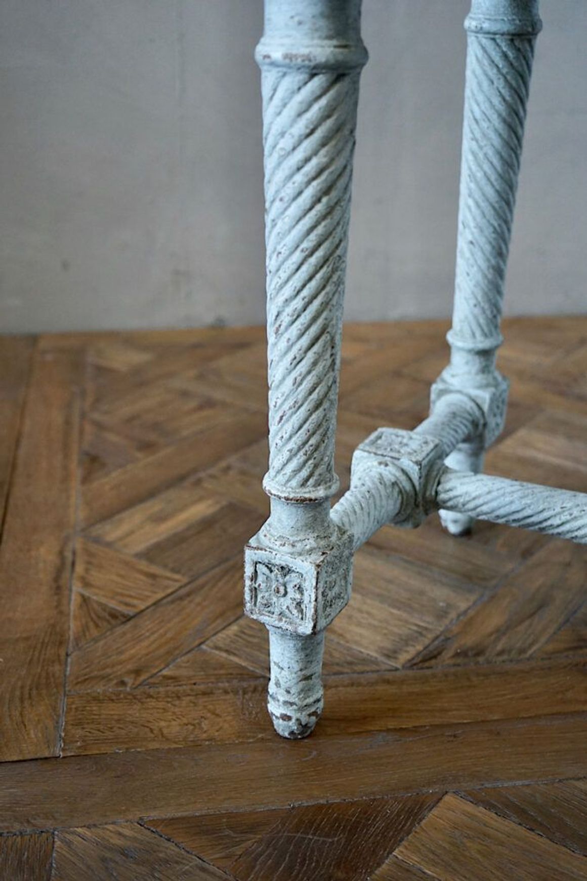 French Directoire Painted Stool