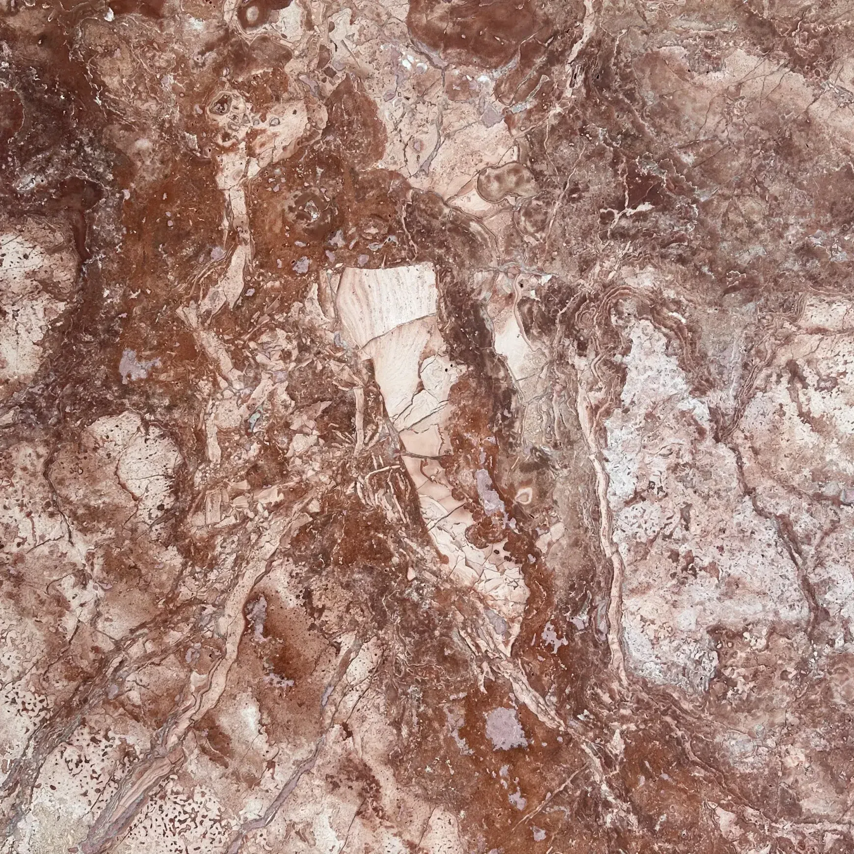 Flamingo Pink Cross Cut Travertine Benchtop