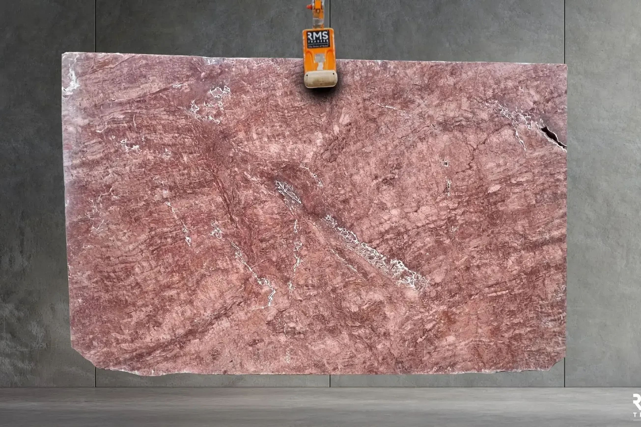 Flamingo Pink Cross Cut Travertine Benchtop
