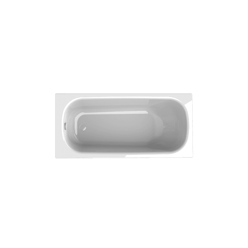 BetteForm 1600 Inset Bath Gloss White