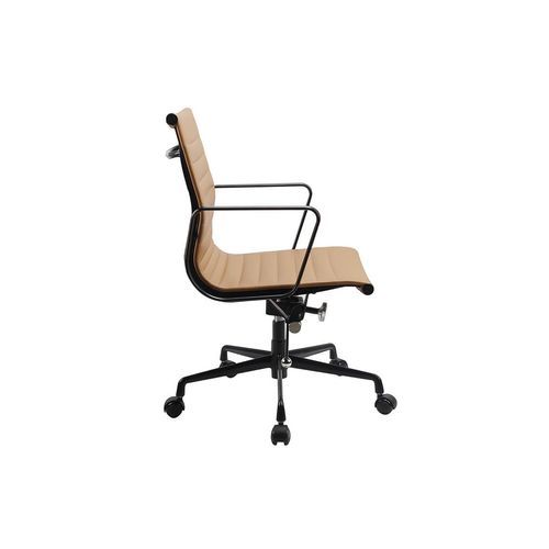 DAKIN Low Back Office Chair - Tan & Black