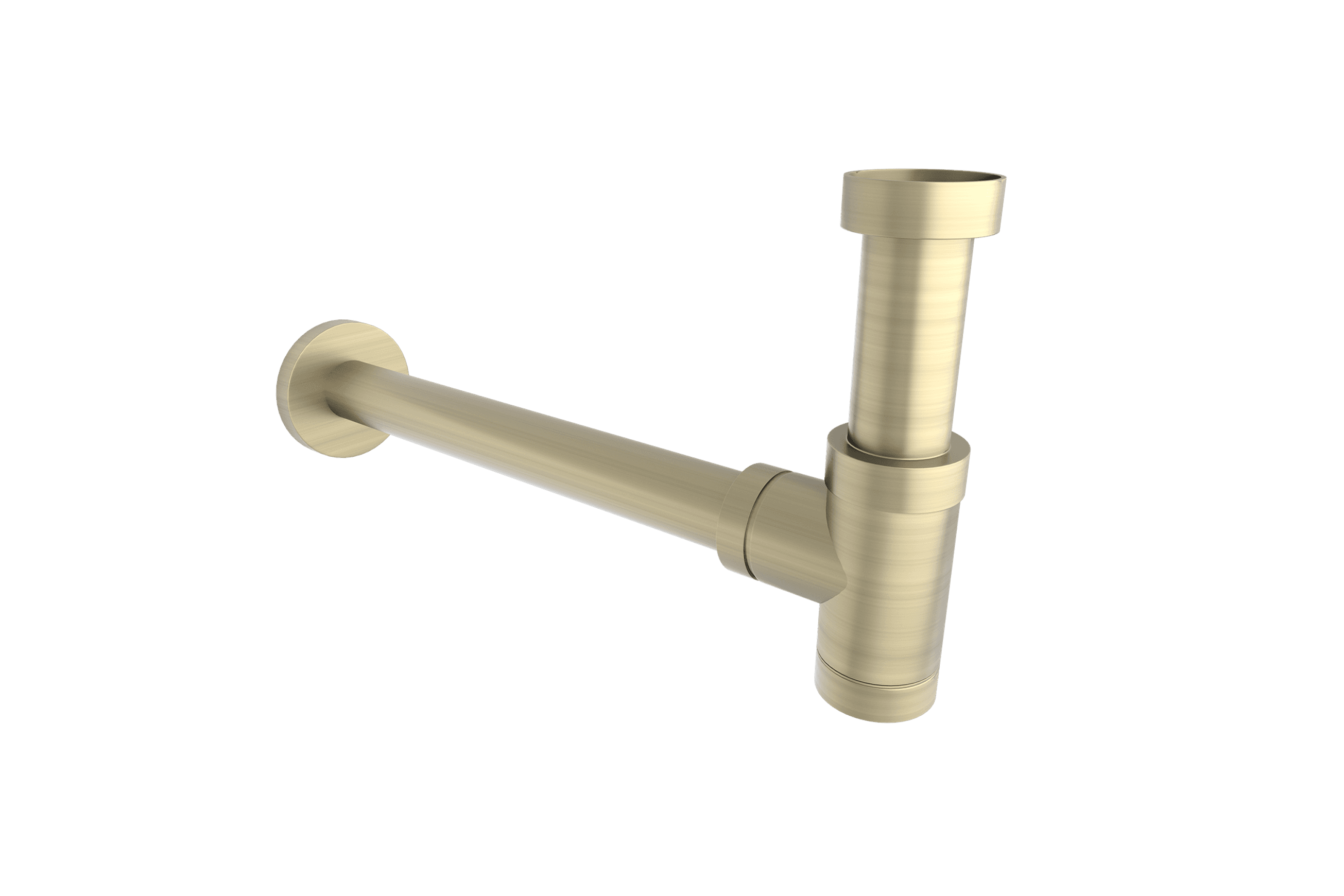 32mm Bottle Trap Brushed Gold