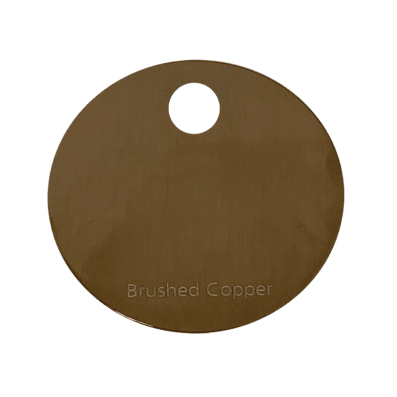 Loft Colour Disc Brushed Copper