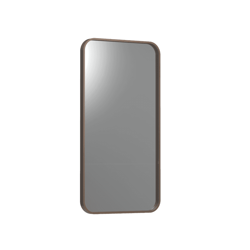 Frame XL 1000 Rectangle Mirror Aged Brass