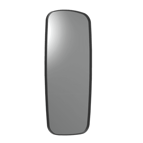 Frame XL 1000 Soft Rectangle Mirror Brushed Black