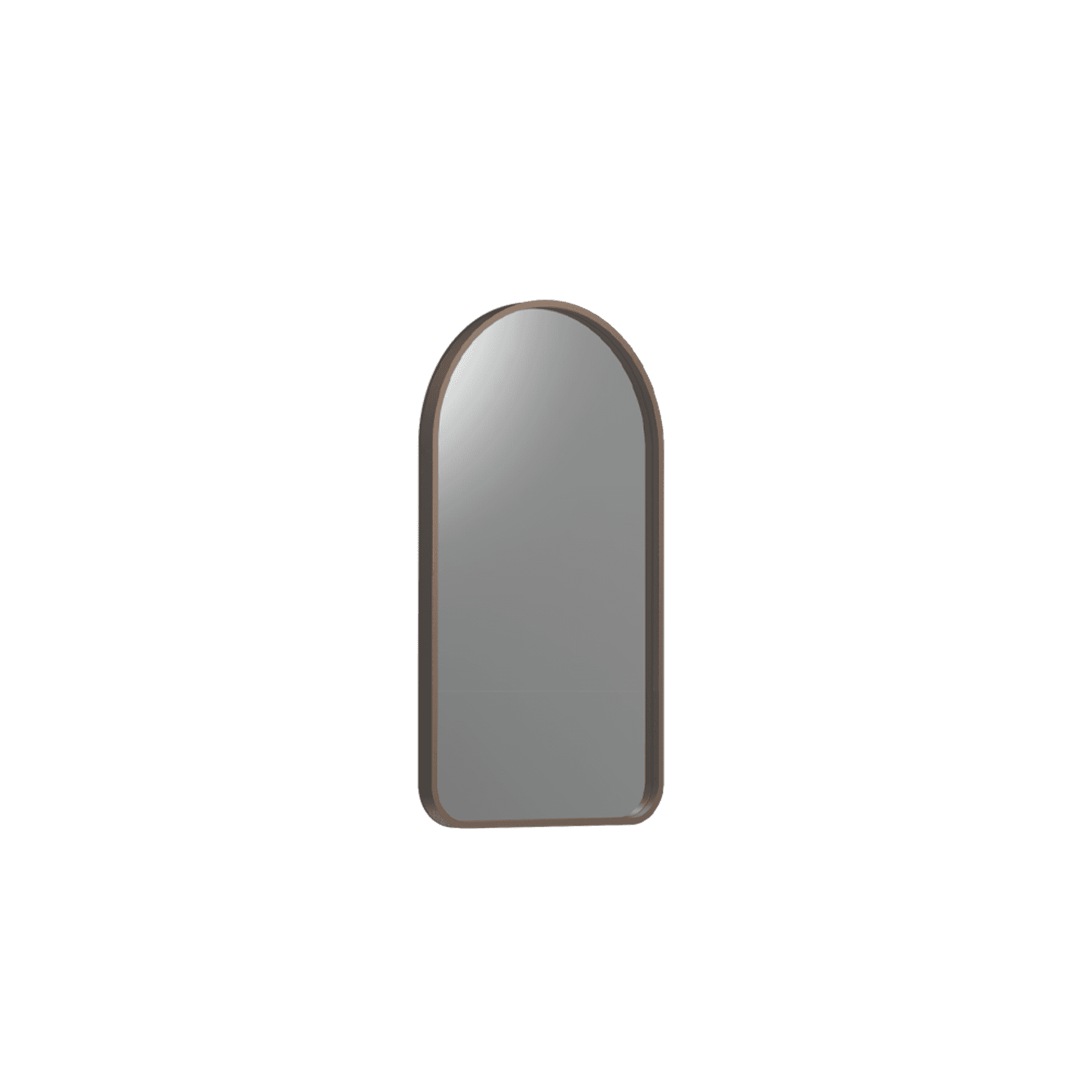 Frame XL 450 Arch Mirror Aged Brass