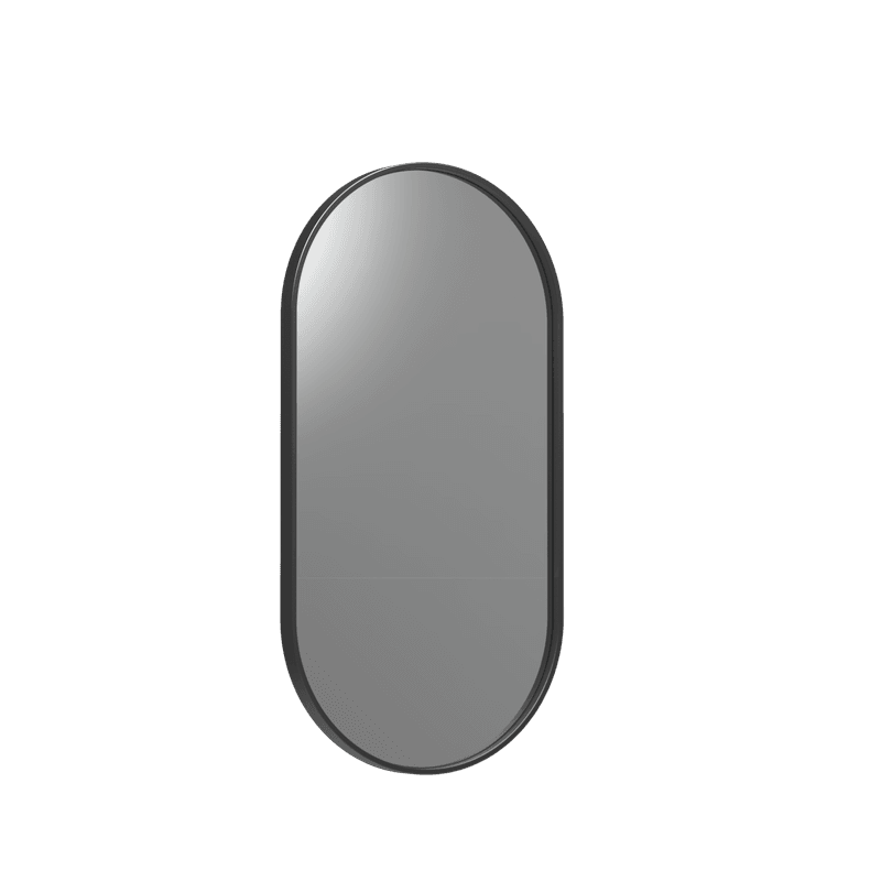 Frame XL 500 Pill Mirror Brushed Black